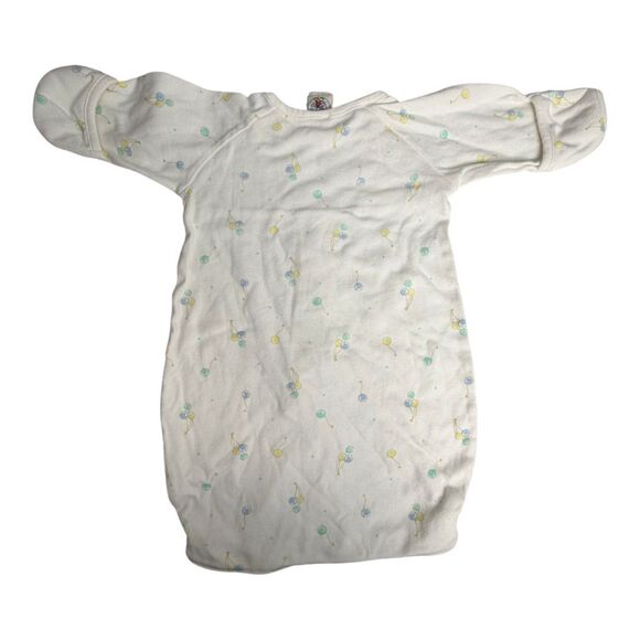 Mickey & Co Vintage Disney Mickey Sleep Gown Long Sleeve Size 0-3 Months - Picture 2 of 5